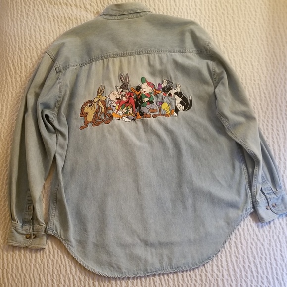 Acme Clothing Co. Tops - Vintage Looney Tunes Button Down